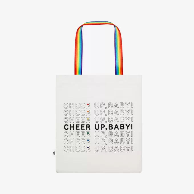 ŘADA CRYBABY CHEER UP UP, BABY! – Plátěná taška