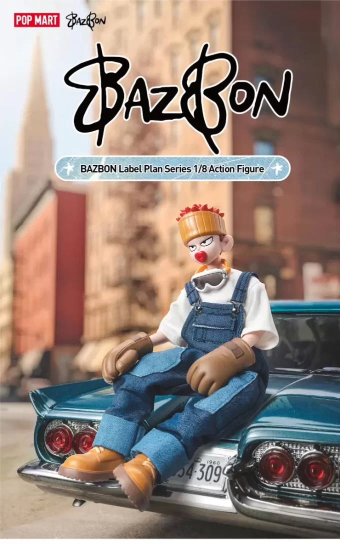 Akční figurka BAZBON Label Plan Series v měřítku 1/8