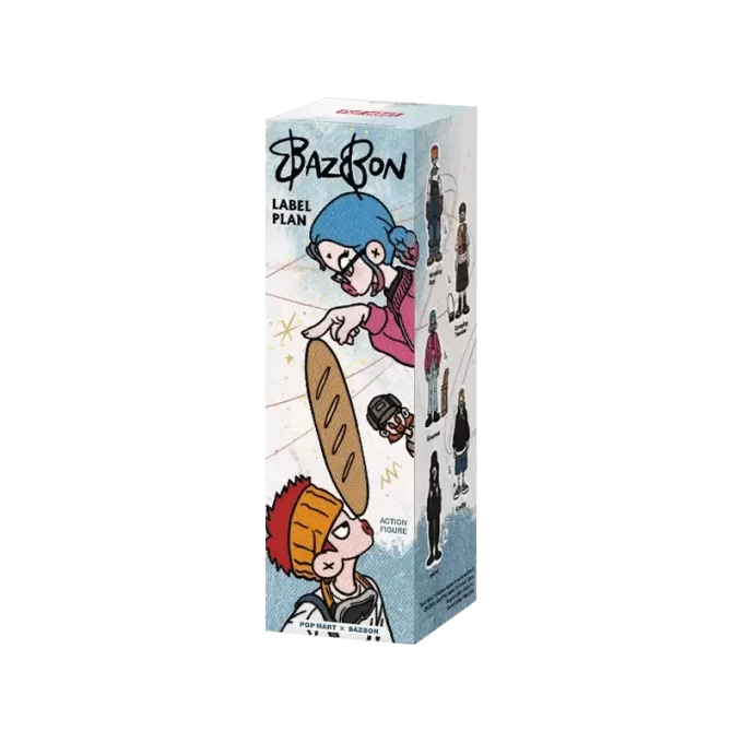Akční figurka BAZBON Label Plan Series v měřítku 1/8