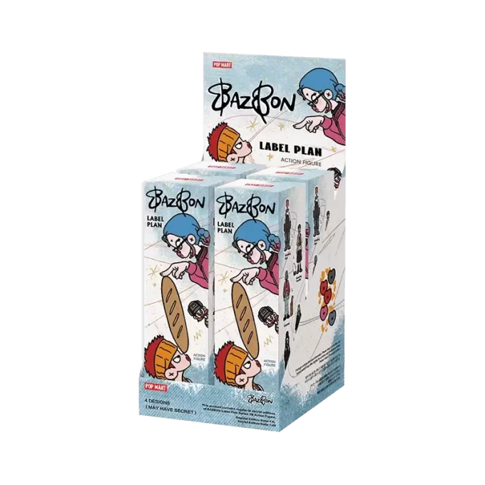 Akční figurka BAZBON Label Plan Series v měřítku 1/8