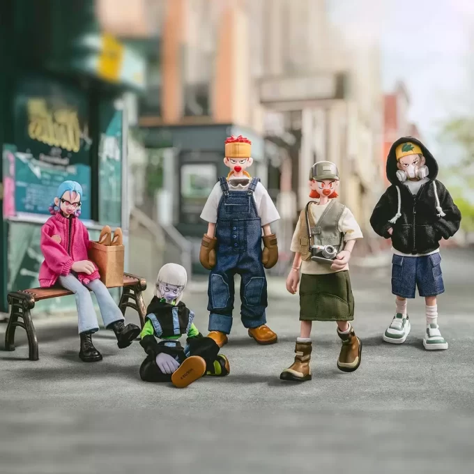Akční figurka BAZBON Label Plan Series v měřítku 1/8