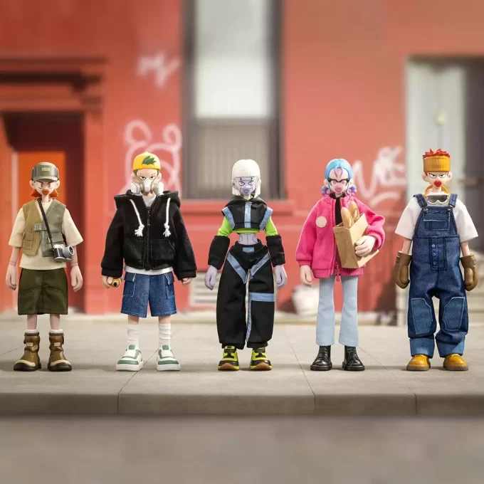 Akční figurka BAZBON Label Plan Series v měřítku 1/8