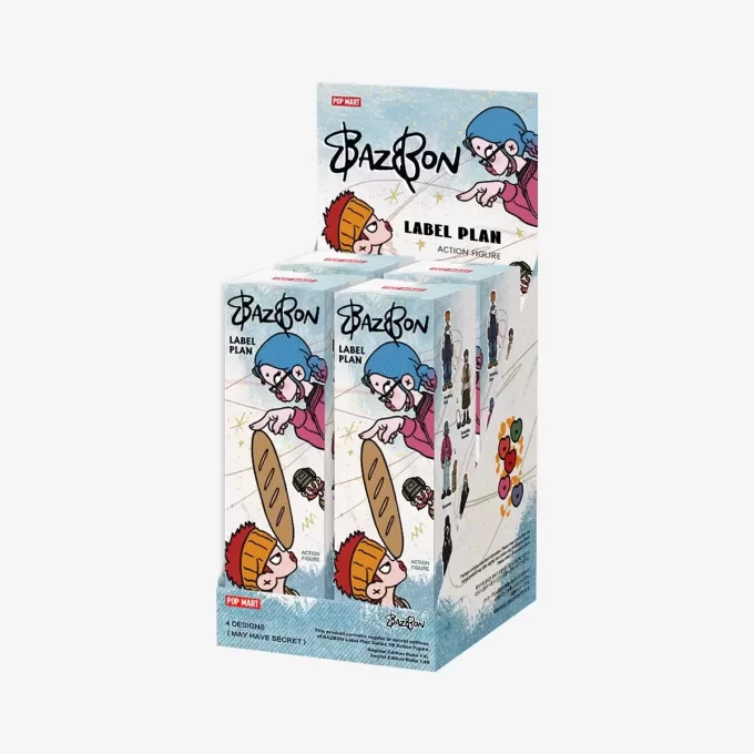 Akční figurka BAZBON Label Plan Series v měřítku 1/8