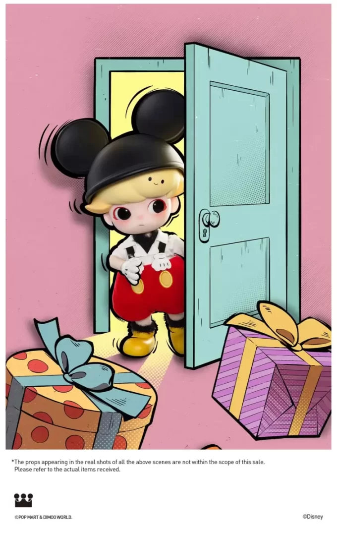 Akční figurka DIMOO MICKEY 1/8