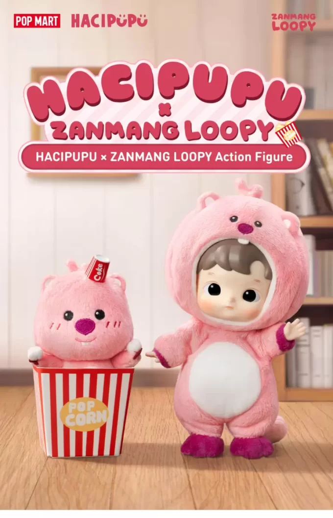 Akční figurka HACIPUPU × ZANMANG LOOPY