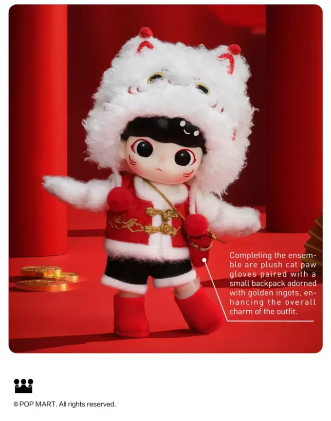 Akční figurka kočky DIMOO Fortune