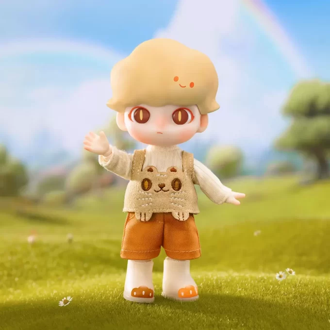 Akční figurka kočky z pláštěnky DIMOO