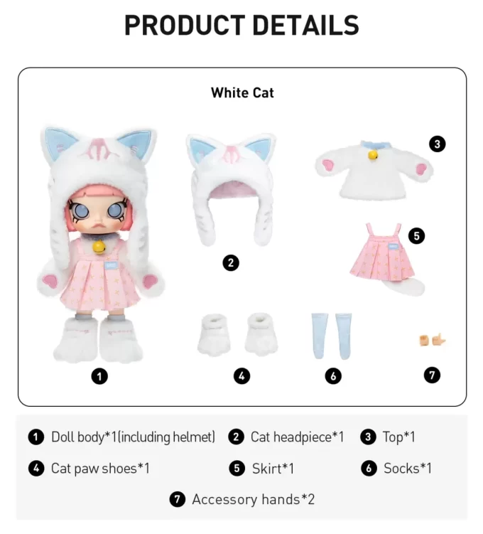 Akční figurka MOLLY Peekaboo v měřítku 1/8