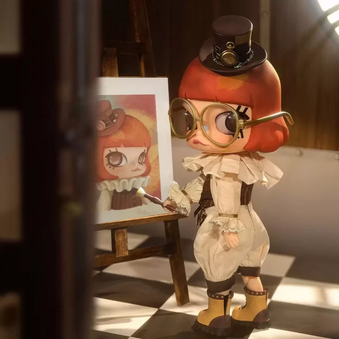 Akční figurka MOLLY Viktoriánská malířka v měřítku 1/8