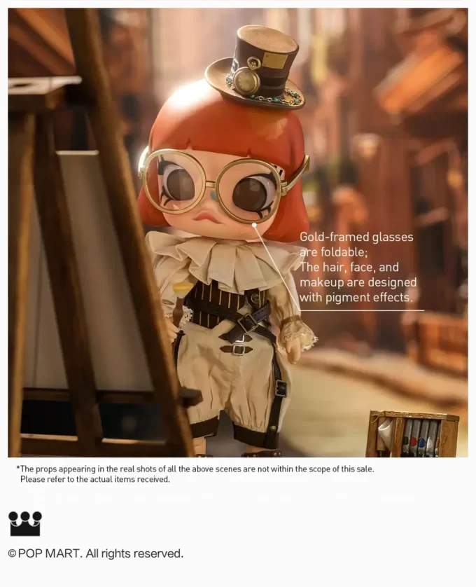 Akční figurka MOLLY Viktoriánská malířka v měřítku 1/8