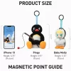 Baby Molly × Pingu Veselý rybářský seriál – vinylová plyšová krabička s přívěskem Baby Molly × Pingu Veselý rybářský seriál – vinylová plyšová krabička s přívěskem