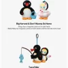 Baby Molly × Pingu Veselý rybářský seriál – vinylová plyšová krabička s přívěskem Baby Molly × Pingu Veselý rybářský seriál – vinylová plyšová krabička s přívěskem