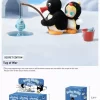 Baby Molly × Pingu Veselý rybářský seriál – vinylová plyšová krabička s přívěskem Baby Molly × Pingu Veselý rybářský seriál – vinylová plyšová krabička s přívěskem