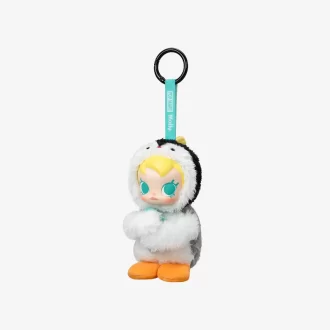 Baby Molly × Pingu Veselý rybářský seriál – vinylová plyšová krabička s přívěskem