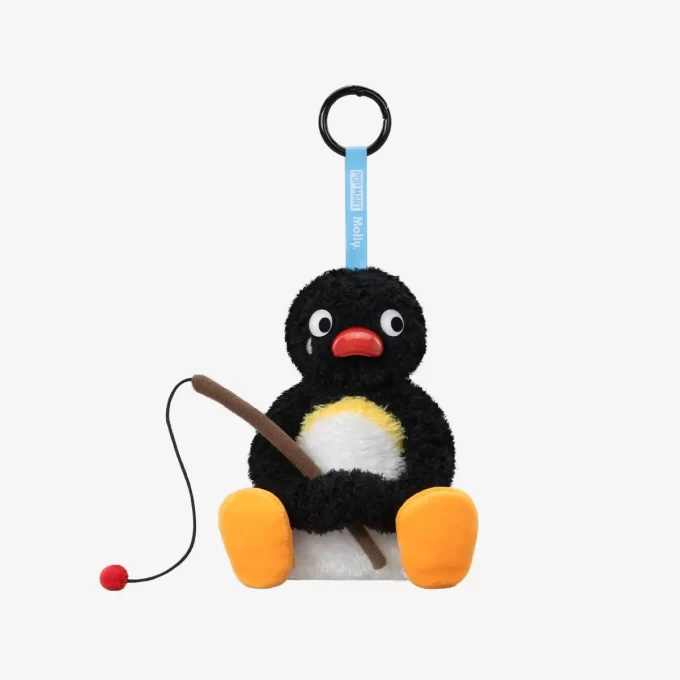 Baby Molly × Pingu Veselý rybářský seriál – vinylová plyšová krabička s přívěskem Baby Molly × Pingu Veselý rybářský seriál – vinylová plyšová krabička s přívěskem