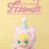 Baby Molly Pocket Friends Series – vinylová plyšová přívěsek na roletu
