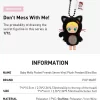 Baby Molly Pocket Friends Series – vinylová plyšová přívěsek na roletu