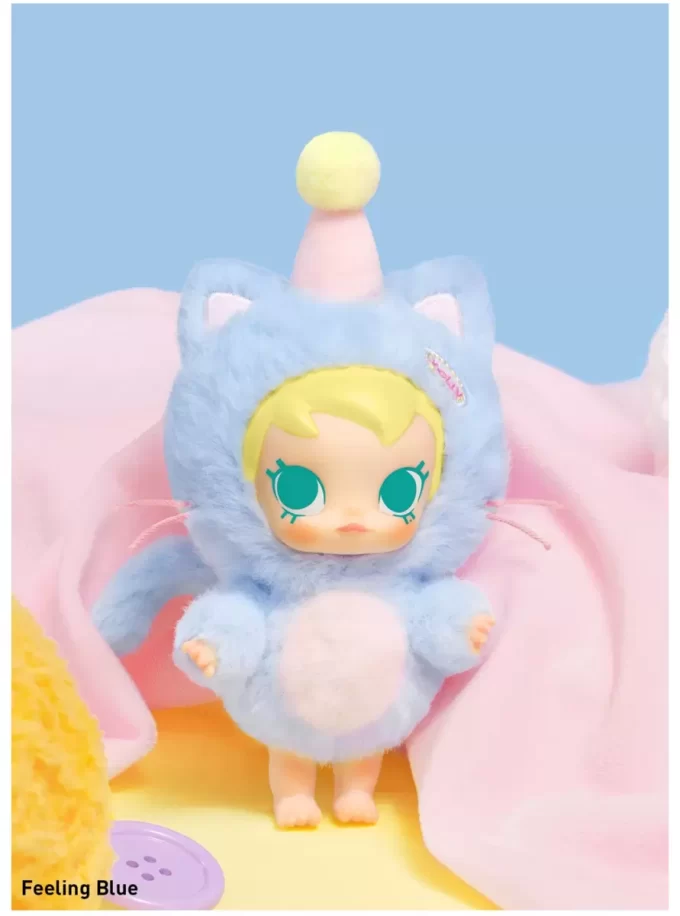 Baby Molly Pocket Friends Series – vinylová plyšová přívěsek na roletu