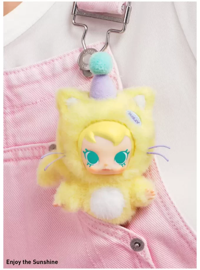 Baby Molly Pocket Friends Series – vinylová plyšová přívěsek na roletu