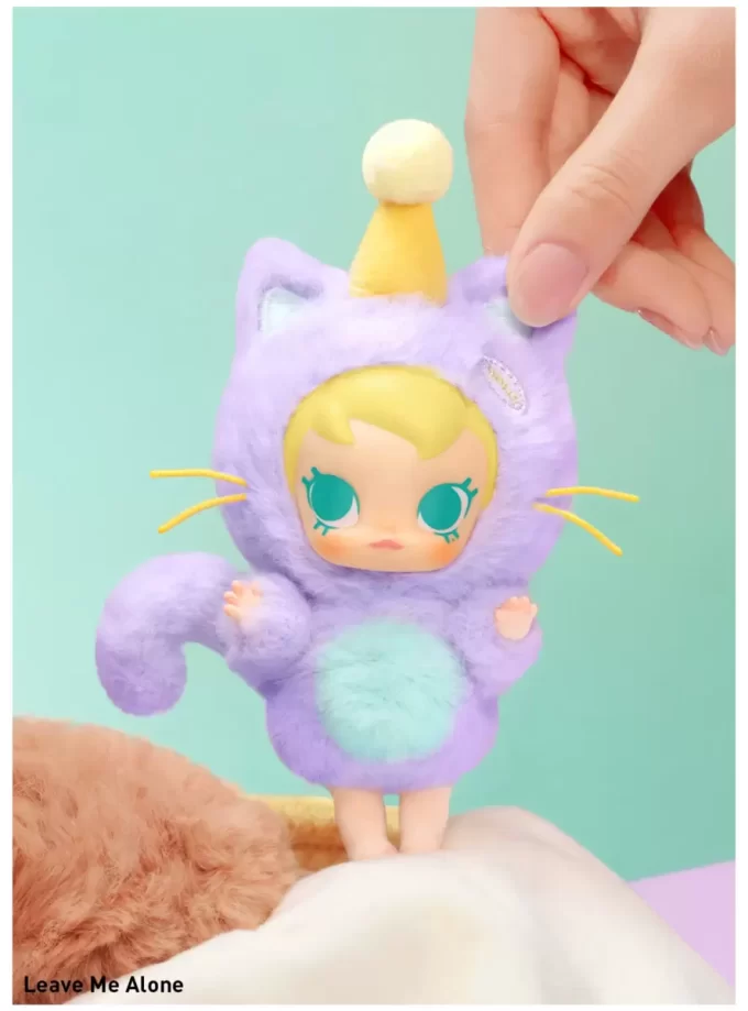 Baby Molly Pocket Friends Series – vinylová plyšová přívěsek na roletu