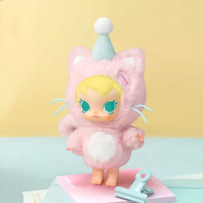 Baby Molly Pocket Friends Series – vinylová plyšová přívěsek na roletu