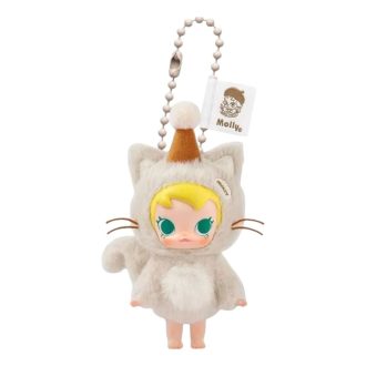 Baby Molly Pocket Friends Vinylový plyšový přívěsek „Je čas na svačinu“