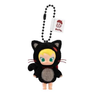Baby Molly Pocket Friends Vinylový plyšový přívěsek „Nezahrávej si se mnou!“ Tajná edice