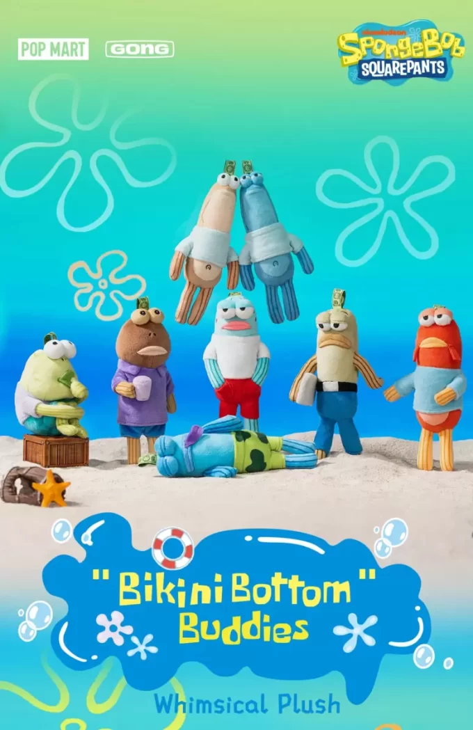 Bikini Bottom Buddies – Rozmarný plyšový Bikini Bottom Buddies – Rozmarný plyšový