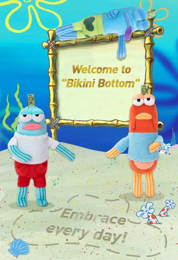 Bikini Bottom Buddies – Rozmarný plyšový Bikini Bottom Buddies – Rozmarný plyšový