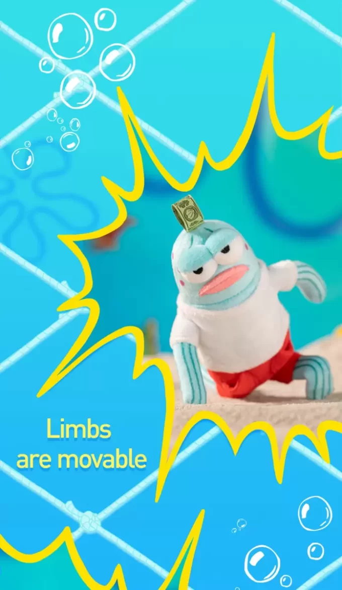 Bikini Bottom Buddies – Rozmarný plyšový Bikini Bottom Buddies – Rozmarný plyšový