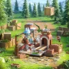Bloky série THE MONSTERS ze série Forest Secret Base