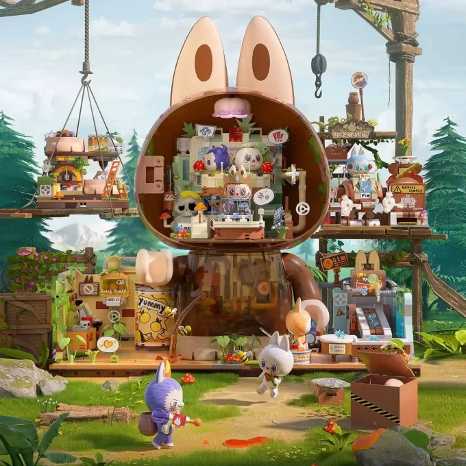 Bloky série THE MONSTERS ze série Forest Secret Base