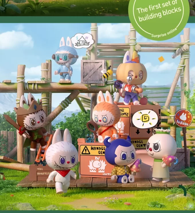 Bloky série THE MONSTERS ze série Forest Secret Base