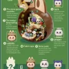 Bloky série THE MONSTERS ze série Forest Secret Base