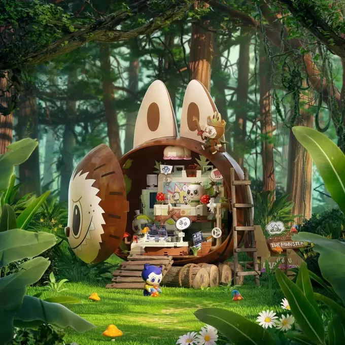 Bloky série THE MONSTERS ze série Forest Secret Base