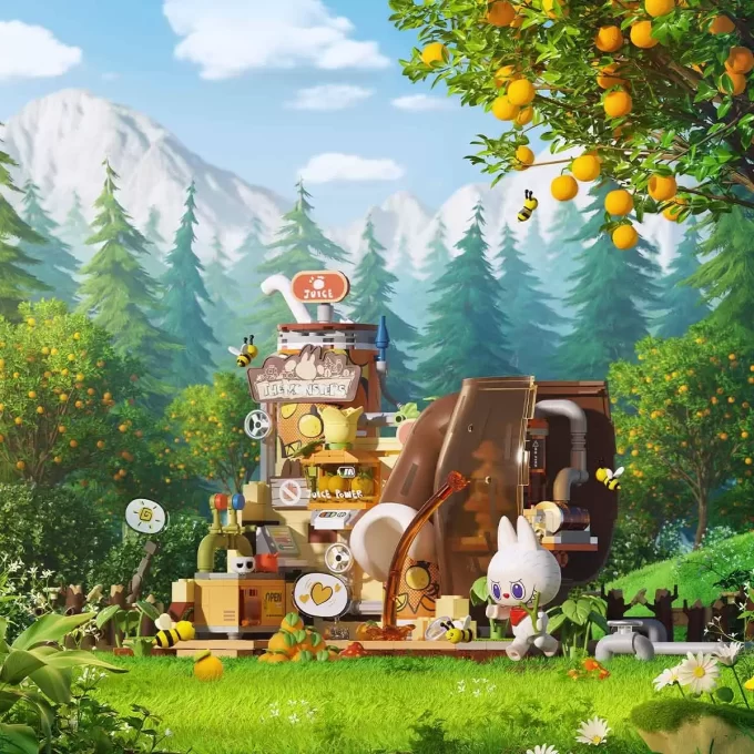 Bloky série THE MONSTERS ze série Forest Secret Base