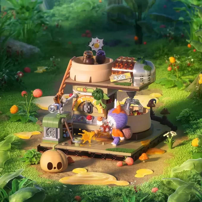 Bloky série THE MONSTERS ze série Forest Secret Base