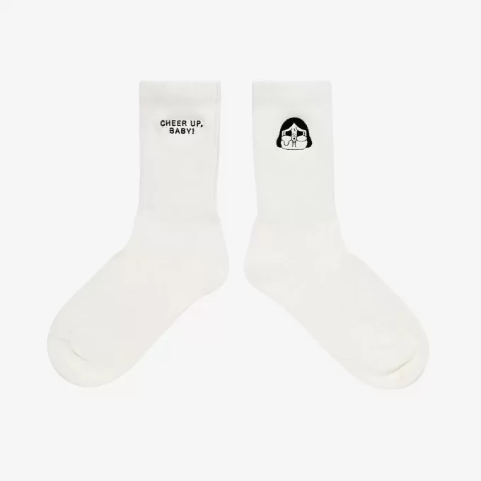 CRYBABY CHEER UP UP, BABY! SERIES – Sada ponožek