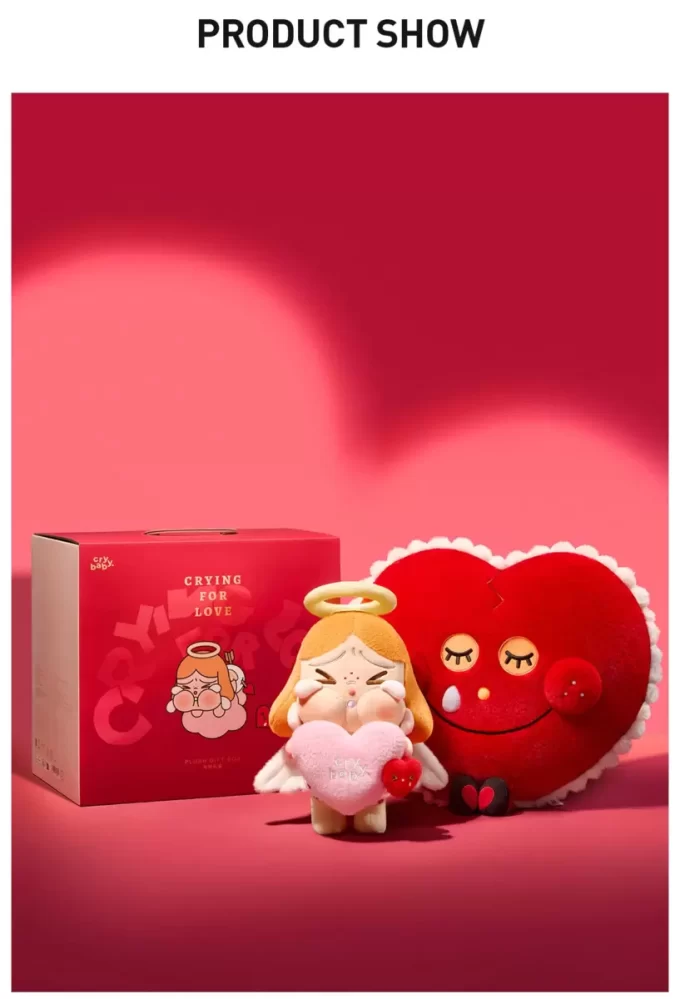 CRYBABY Crying For Love Series – Plyšová dárková krabička