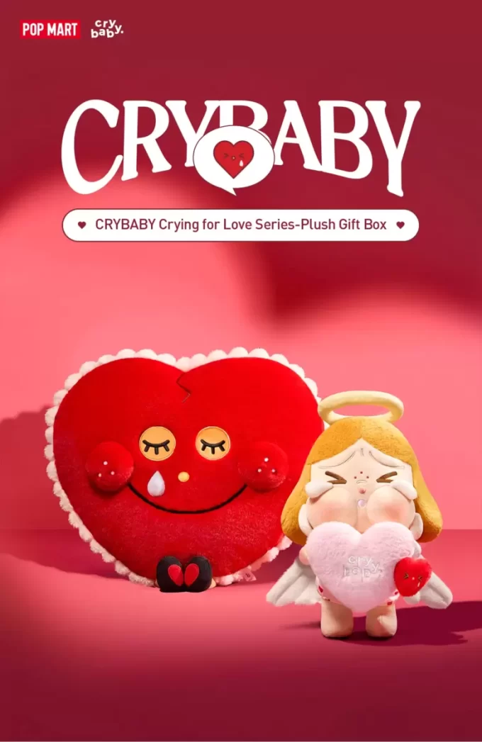 CRYBABY Crying For Love Series – Plyšová dárková krabička