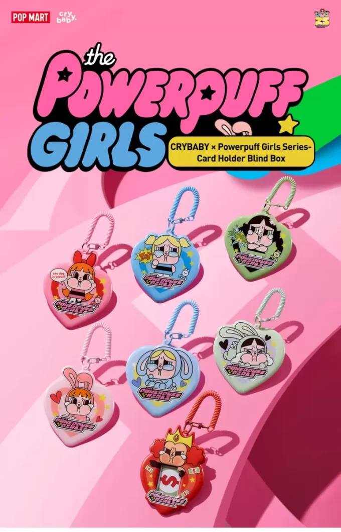 CRYBABY× Powerpuff Girls – Držák na karty – Blindbox