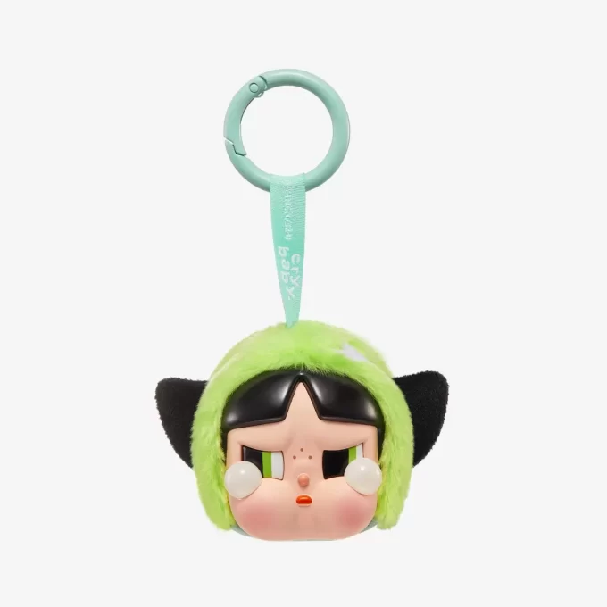 CRYBABY × Powerpuff Girls Series – Vinylová plyšová roletová krabička s obličejem