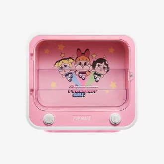 CRYBABY × Powerpuff Girls – televizní sada – svítící displej – kontejner