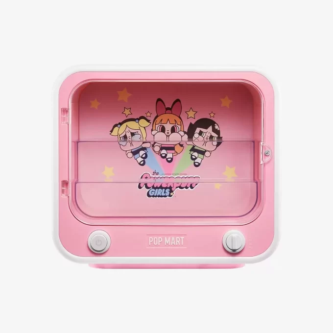 CRYBABY × Powerpuff Girls – televizní sada – svítící displej – kontejner