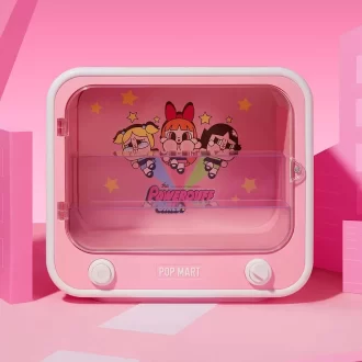 CRYBABY × Powerpuff Girls – televizní sada – svítící displej – kontejner