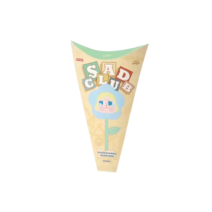CRYBABY Sad Club Series – Plyšová květinová roleta
