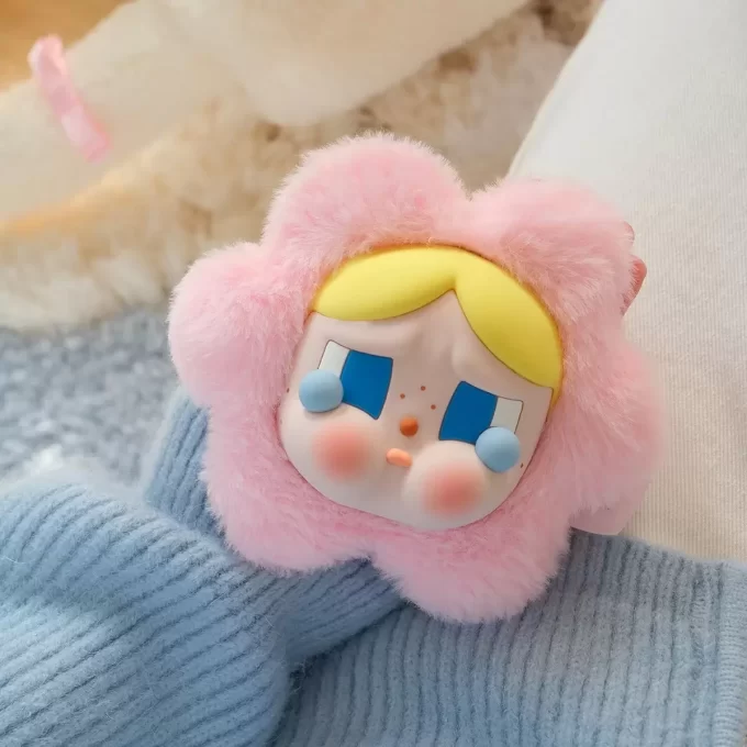 CRYBABY Sad Club Series – Silikonové plyšové pouzdro na sluchátka