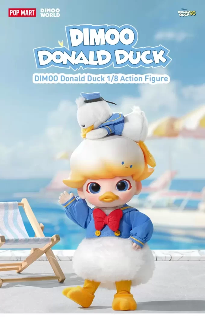 DIMOO Akční figurka Kačer Donald 1/8