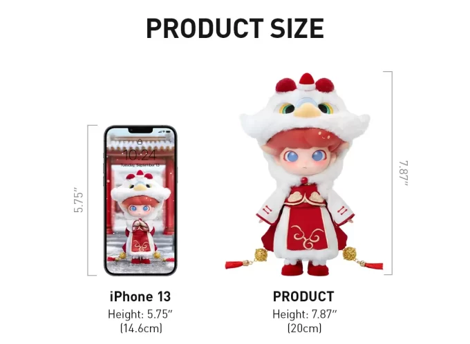 DIMOO Akční figurka Slibného lva 1/8