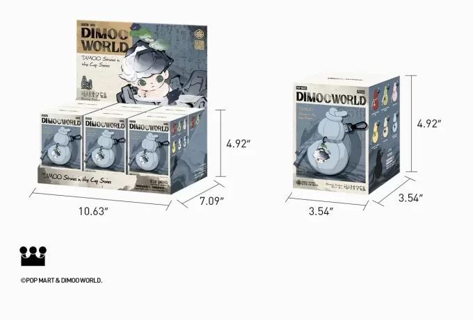 DIMOO Příběhy v šálku – Sáček s požehnáním, zaslepovací krabička